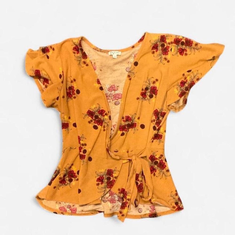 Cropped Tie Shirt